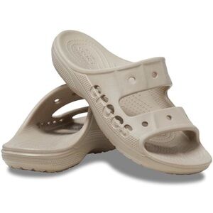 Crocs 207627 Unisex-Adult Baya Slide Sandal, Beige, M7 W9 Waterproof Comfort